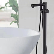 Padló akkumulátor, egészségügyi sárgaréz, fekete, CF2038