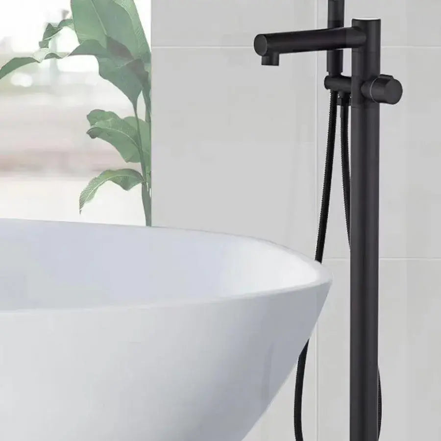 Padló akkumulátor, egészségügyi sárgaréz, fekete, CF2038