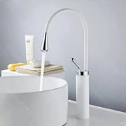 Washbasin akkumulátor, egészségügyi sárgaréz, fehér, wzy/326/a