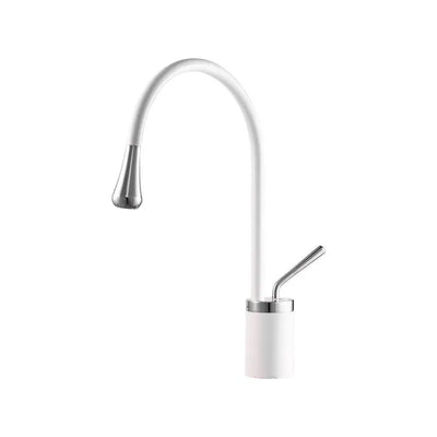 Washbasin akkumulátor, egészségügyi sárgaréz, fehér, wzy/326/b