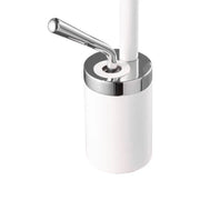 Washbasin akkumulátor, egészségügyi sárgaréz, fehér, wzy/326/b