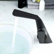 Washbasin akkumulátor, egészségügyi sárgaréz, fekete, 6727h