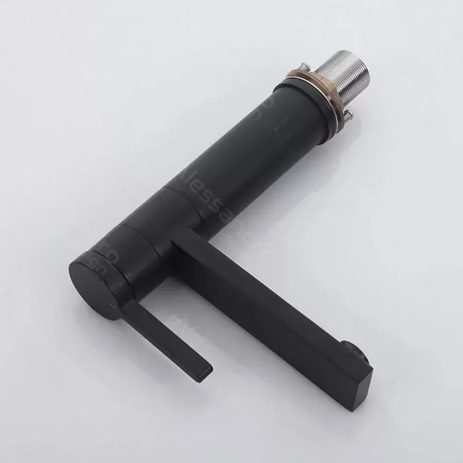 Washbasin akkumulátor, egészségügyi sárgaréz, fekete, 7207h