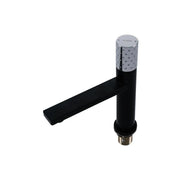 Washbasin akkumulátor, egészségügyi sárgaréz, fekete, 7647h/c