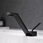 Washbasin akkumulátor, egészségügyi sárgaréz, fekete, mp017h