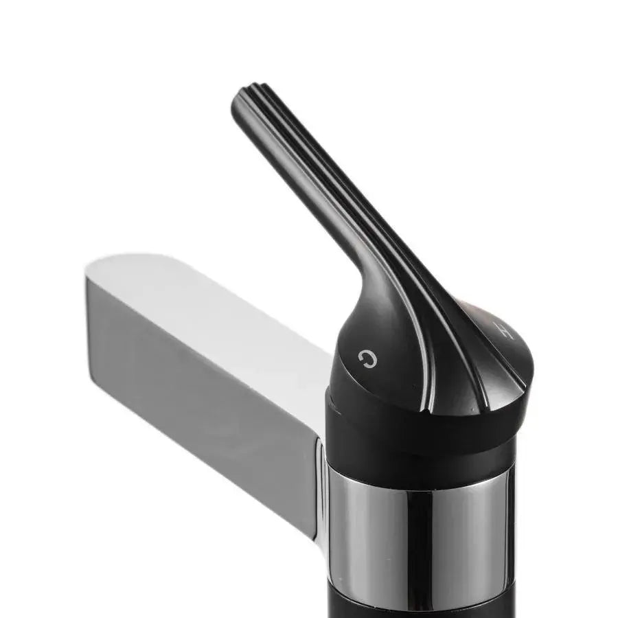 Washbasin akkumulátor, egészségügyi sárgaréz, fekete, OD/2019