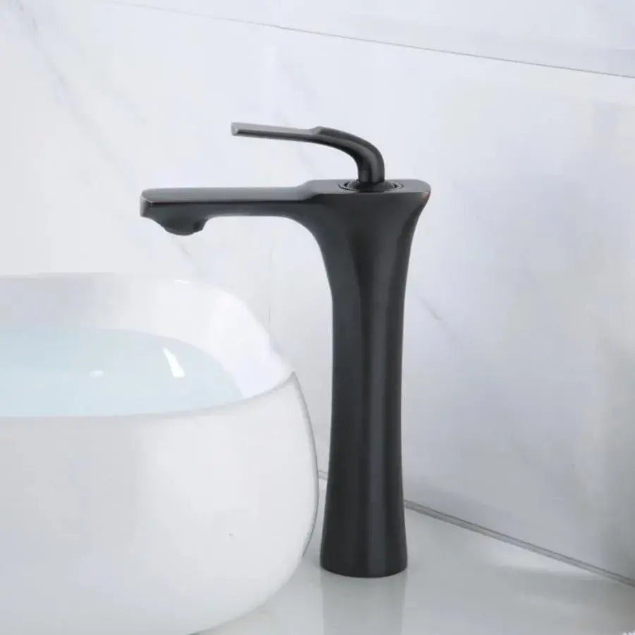 Washbasin akkumulátor, egészségügyi sárgaréz, fekete, od/2067