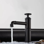 Washbasin akkumulátor, egészségügyi sárgaréz, fekete, od3005
