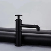 Washbasin akkumulátor, egészségügyi sárgaréz, fekete, od3005
