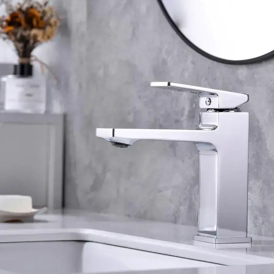 Washbasin akkumulátor, egészségügyi sárgaréz, szatén, 9807