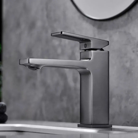 Washbasin akkumulátor, egészségügyi sárgaréz, szatén, 9807n