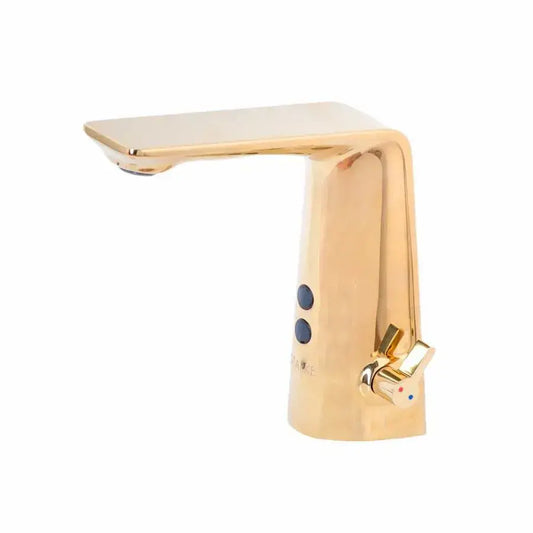 Akkumulátormosó érzékelővel, egészségügyi sárgaréz, arany, RW-190GDL