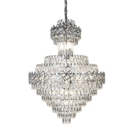 Crystal Chandelier Joel 22x E27 ezüst