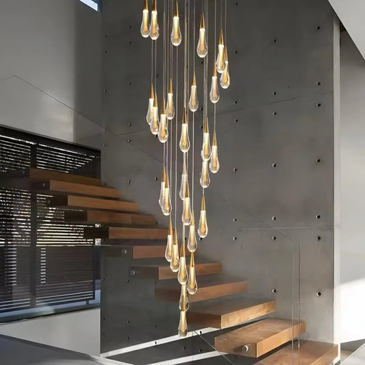 Csillár kristály LED 60W IUSTINIAN átmérőjű 60 cm -es arany