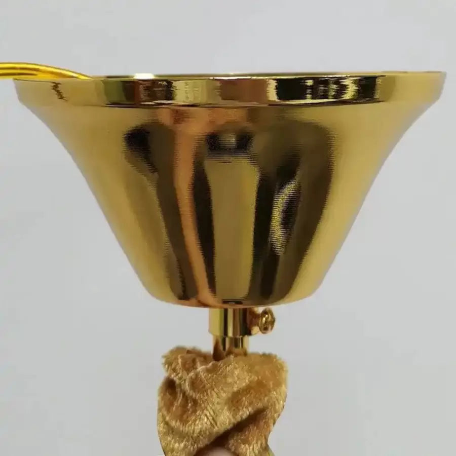 Kristálycsillár maximum 6x E14 átmérőjű 40 cm arany