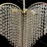 Crystal Chandelier Conwy Eleganza, 4xe27, 47 cm átmérőjű, arany