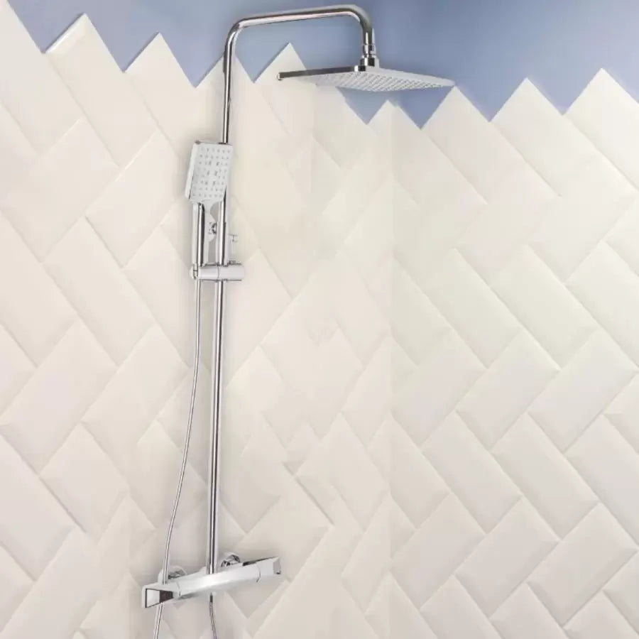 Zuhanyoszlop, egészségügyi sárgaréz, króm, hc8816