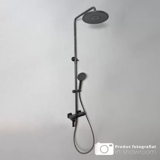 Zuhanyoszlop, egészségügyi sárgaréz, fekete, 9810H csaptelepek és zuhanyoszlopok Alapértelmezett cím Alessandro Design