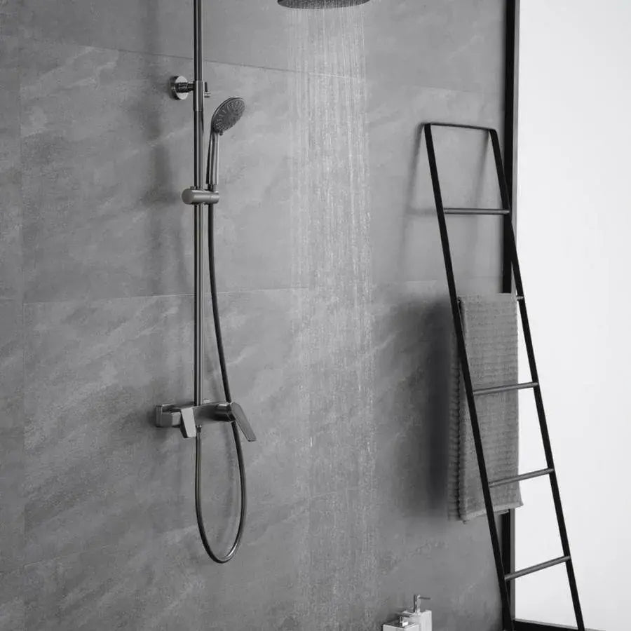 Zuhanyoszlop, egészségügyi sárgaréz, szatén, 9910N