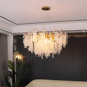 Crystal Chandelier Waltz szerenád, 8xg9, arany, 60 cm, állítható magasság