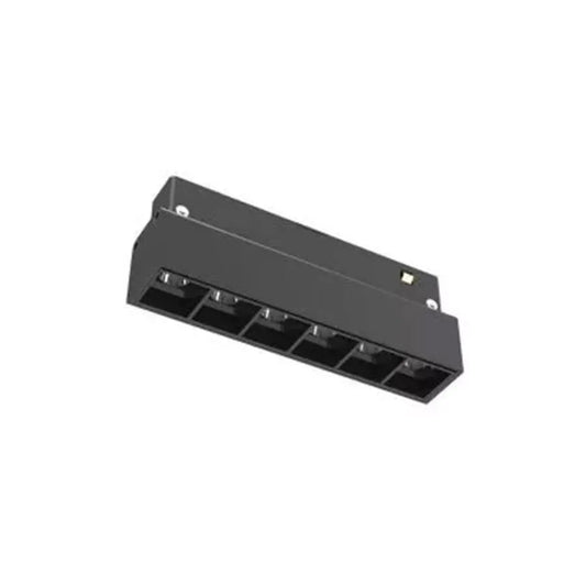 Mágneses LED rács, rögzített, 6W, semleges fény, beágyazott, fekete