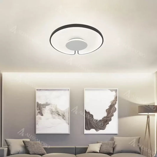 LED LED LED ADAR 90W, kerek, semleges fény, 4000K, fekete