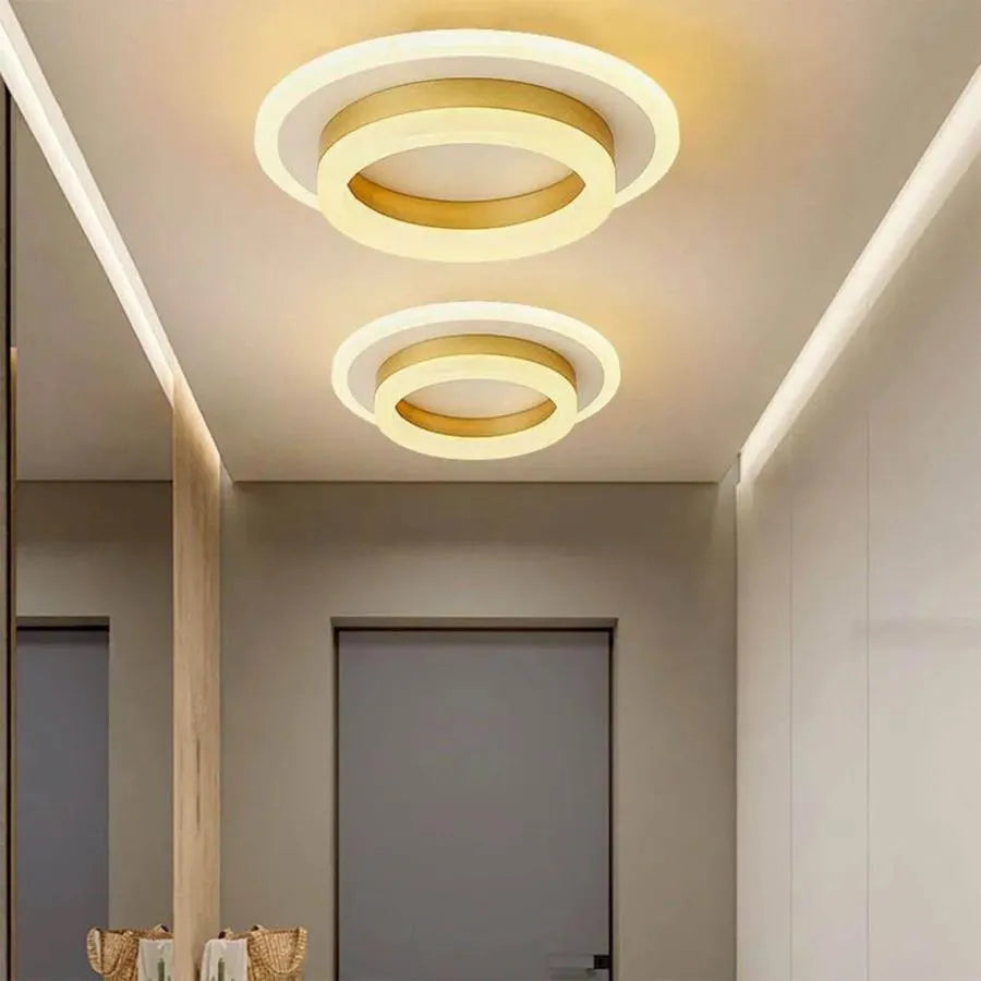 LED LED Solena Rondoda aranyfehér, átmérő 25 cm, 13W, hideg/forró/semleges fény
