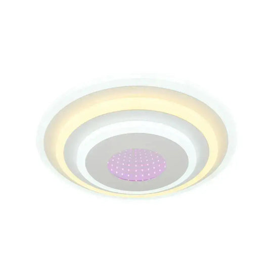LED csillár NIVARA 3D 20W, átmérő 30cm, hideg/meleg/semleges fény, fehér színű LED-csillárok alapbeállítás Alessandro Design