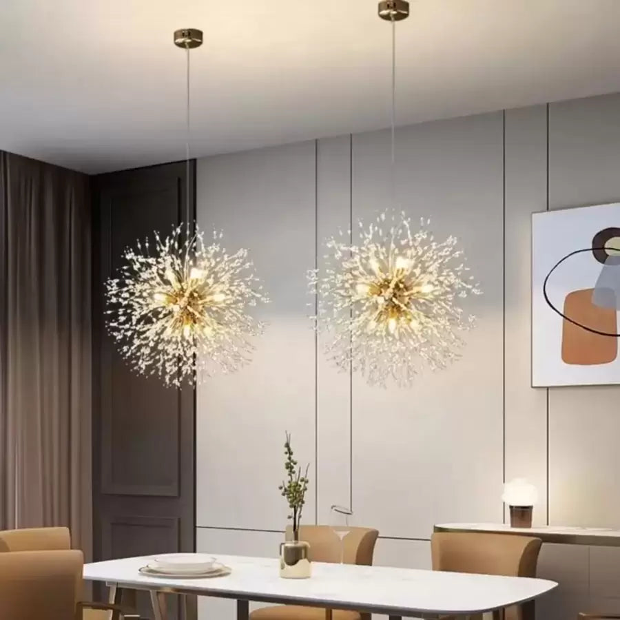 Schönbrunn Crystal Chandelier, 6x G9, 40 cm átmérőjű, fényes arany, állítható magasság