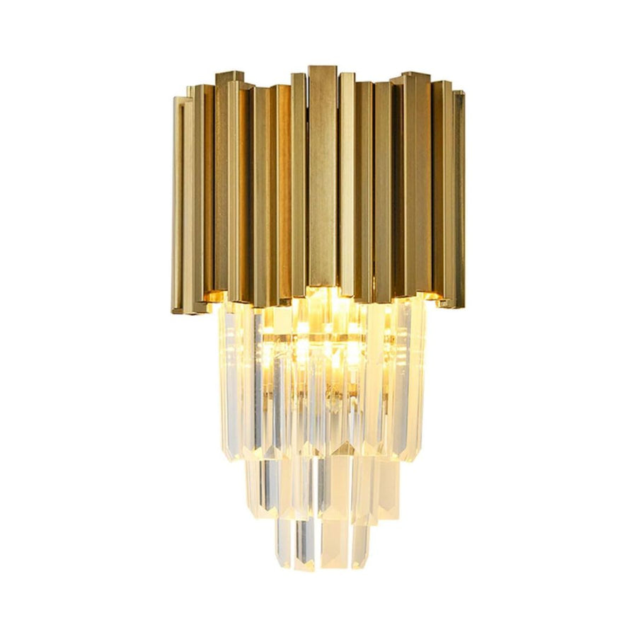 Vigyen fel Crystal Blois piccolum csillárot, 2xe14, arany