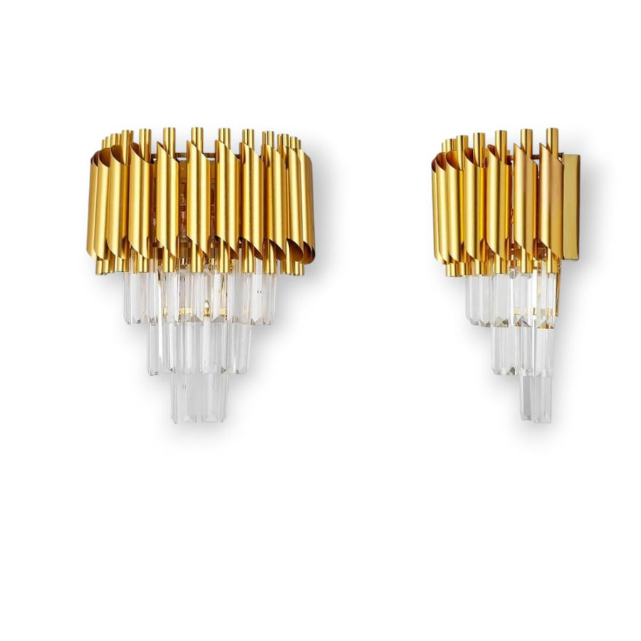 Alkalmazza a Crystal Chandelier Versailles piccolo, 2xe14, arany