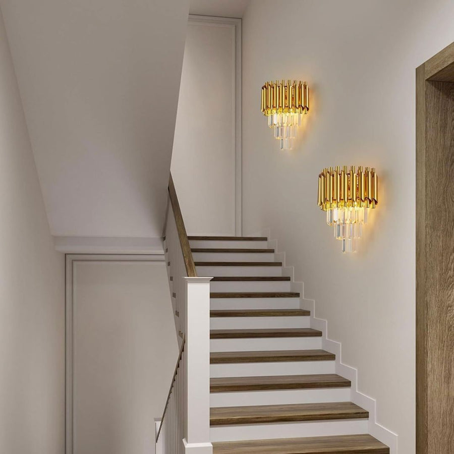Alkalmazza a Crystal Chandelier Versailles piccolo, 2xe14, arany
