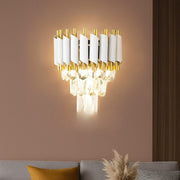 Alkalmazza a Crystal Chandelier Versailles piccolo -t, 2xe14, fehér