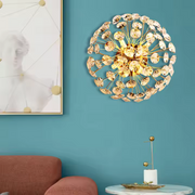 Crystal Chandelier Minue, 4x G9, 35 cm átmérőjű, fényes arany
