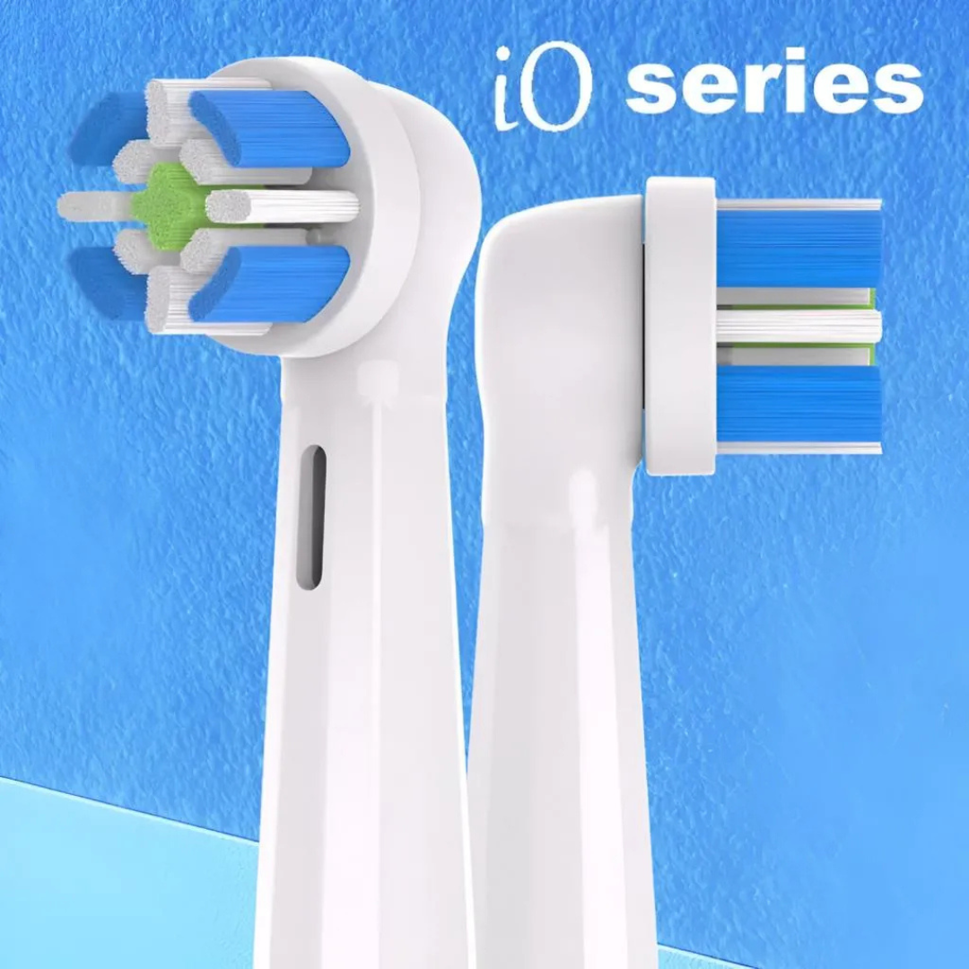 4 darab tartalékok Orális-B IO Ultimate Clean Electric kefe: Fejlett tisztítási és cserejelző
