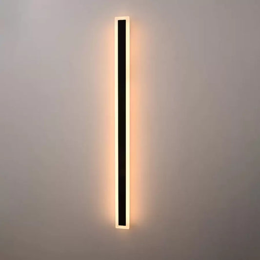 Vigyen fel mack külső LED -t, 120 cm hosszúságot, 16W, IP65, fém, lineáris, fekete