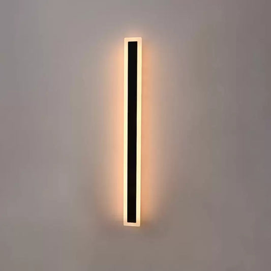 Vigyen fel mack külső LED -t, 90 cm hosszúságot, 13W, IP65, fém, lineáris, fekete