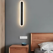 Vigyen fel Suha külső LED -t, 30 cm hosszúságot, 4W, IP65, fém, lineáris, fekete