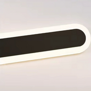 Vigyen fel Suha külső LED -t, 70 cm hosszúságot, 10W, IP65, fém, lineáris, fekete