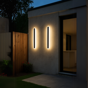 Vigyen fel Suha külső LED -t, 70 cm hosszúságot, 10W, IP65, fém, lineáris, fekete