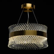 Candelabru Elegant LED, 93W, Lumina Calda/Rece/Neutra, Auriu