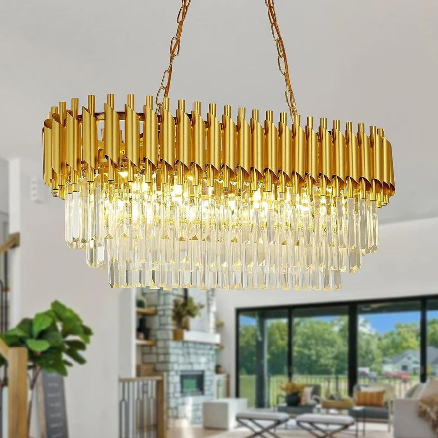 Crystal Chandelier Versailles regalis 10xe14, 80 cm átmérőjű, arany, állítható magasság
