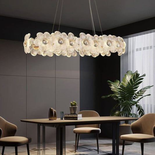 Cristal Chandelier Cadenza Allegro, 20x E14, állítható magasság, arany