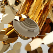 Modern csillár, Capricio Allegro, 2XE14, 40 cm átmérőjű, arany, állítható magasság