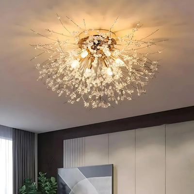 Rondo vivace kristálycsillár, 5x G9, 40 cm átmérőjű, fényes arany