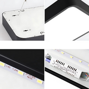 LED LED felfüggesztette Darin, 96W, állítható magasság, hideg, fekete fény