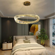 LED -csillár távirányítóval és Luigi Crystal, 35W, hideg/forró/semleges fény, instabil, arany