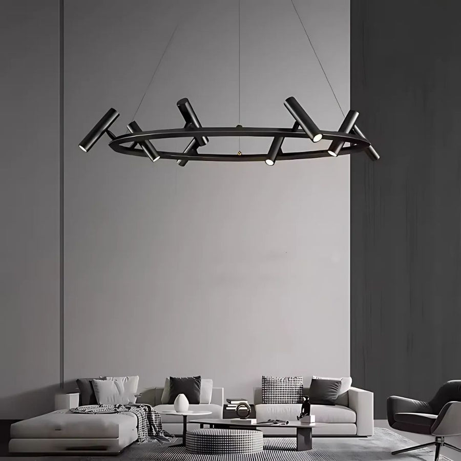 LED -vágy Harman távirányítóval, 29W, 8 forrás, semleges fény, fekete
