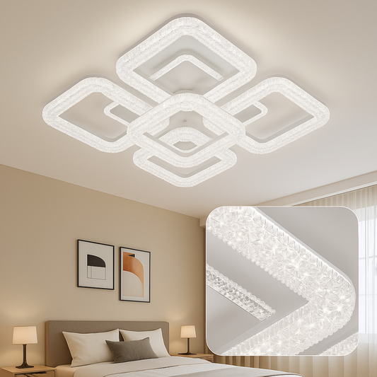 LED LED LED Astrid távirányítóval, 114W, dimablázható, fehér