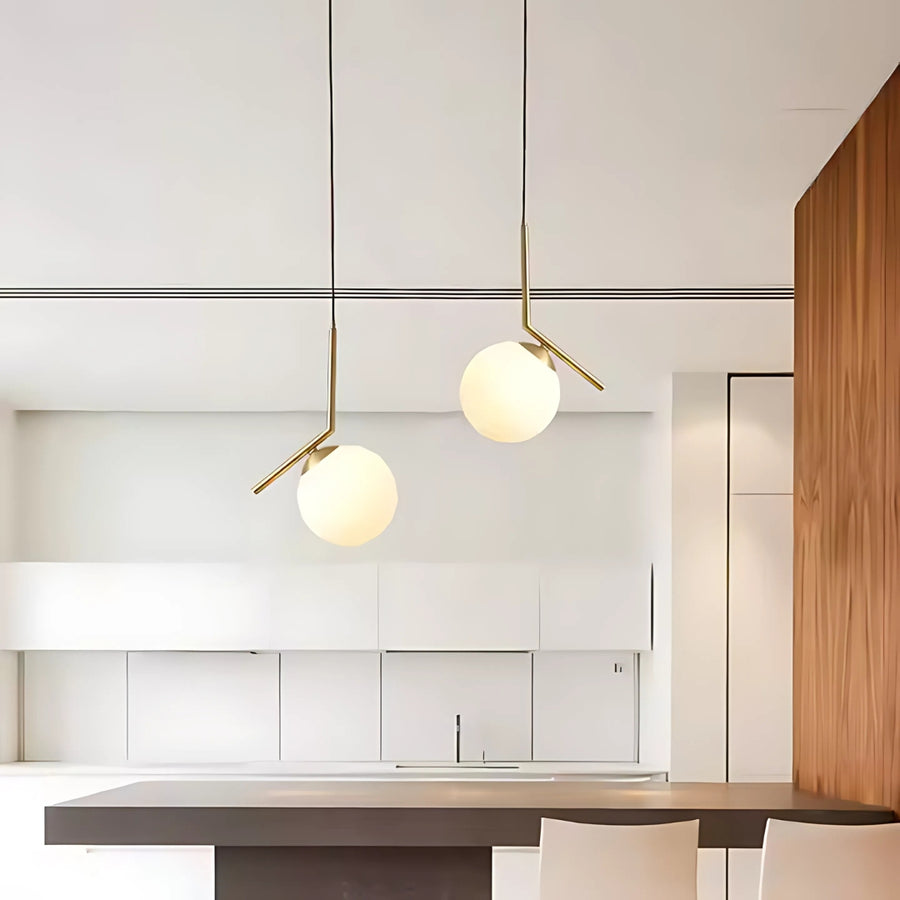 LOFT Haven csillár, 1x E27, aranyfehér, fém, állítható magasságú, modern